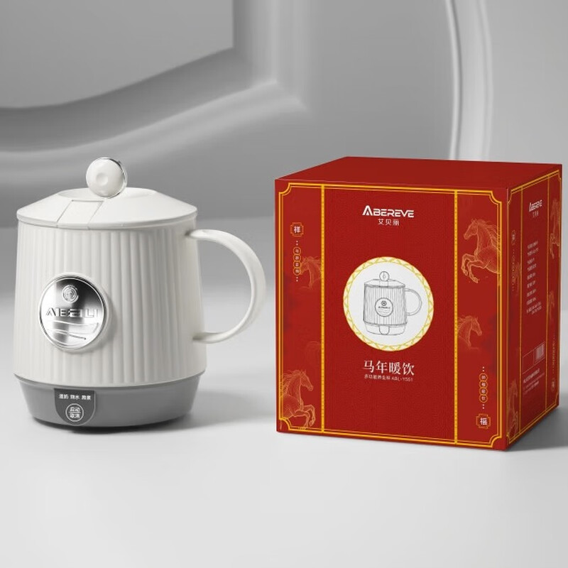 艾贝丽 养生杯ABL-YS51复古白500ml高清大图