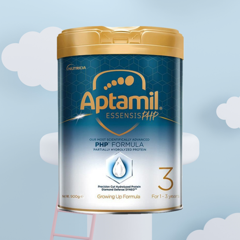 爱他美(aptamil)Essensis奇迹白罐幼儿配方奶粉三段(1-3周岁) 900g/罐进口婴幼儿三段配方奶粉高清大图