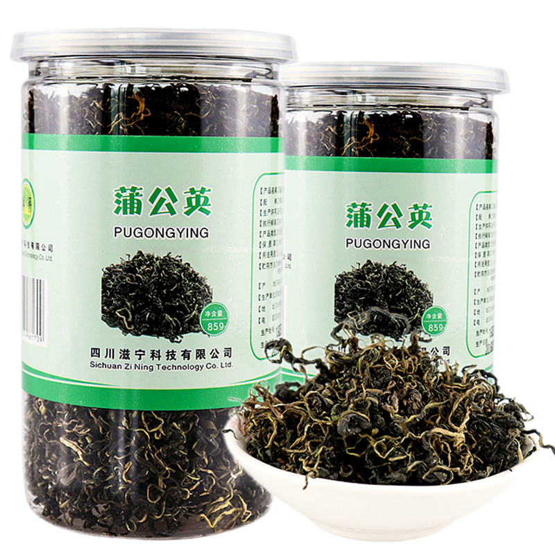 滋宁 蒲公英茶婆婆丁茶长白山蒲公根茶170克 85g/瓶*2瓶装