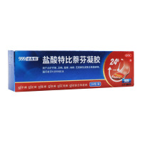999 盐酸特比萘芬凝胶 10g:0.1g*20g用于治疗手癣足癣股癣体癣花斑癣及皮肤念珠菌病
