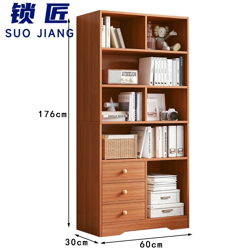 锁匠 木质书柜高清大图