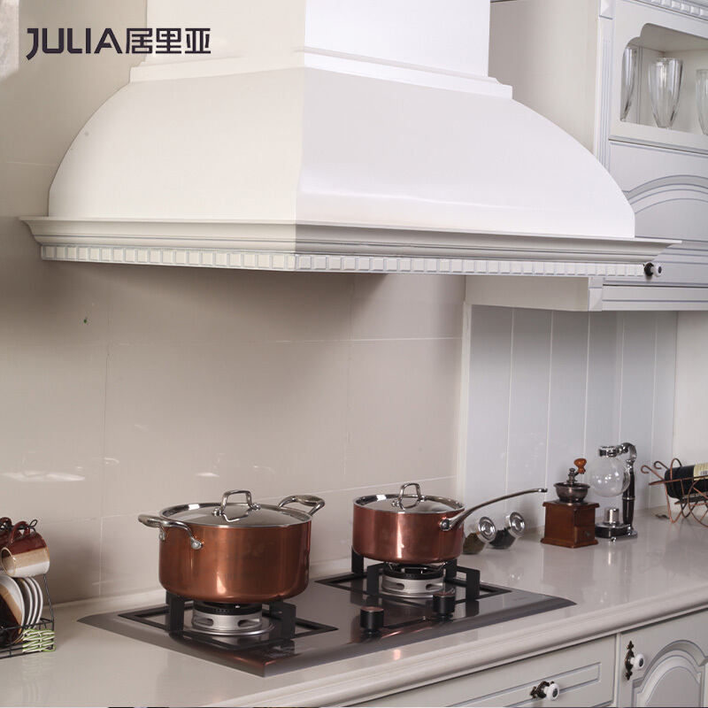 JULIA居里亚橱柜整体橱柜定制模压简欧风格厨房厨柜定做设计上海贵阳成都西安武汉重庆