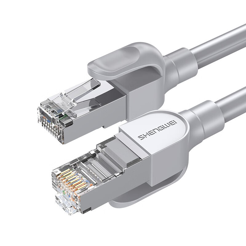 胜为(shengwei)六类千兆网线 CAT6类网络连接线 电脑宽带8芯双绞金属屏蔽头成品跳线 25米 LC-6250F