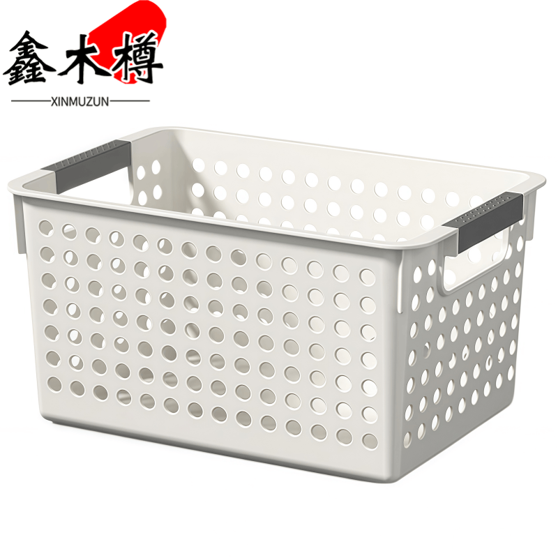 鑫木樽收纳筐270*180*70mm个高清大图