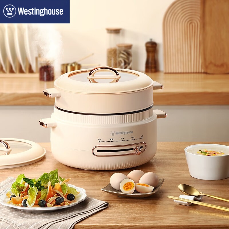 西屋Westinghouse 电火锅(多用锅)4L WSC46B高清大图