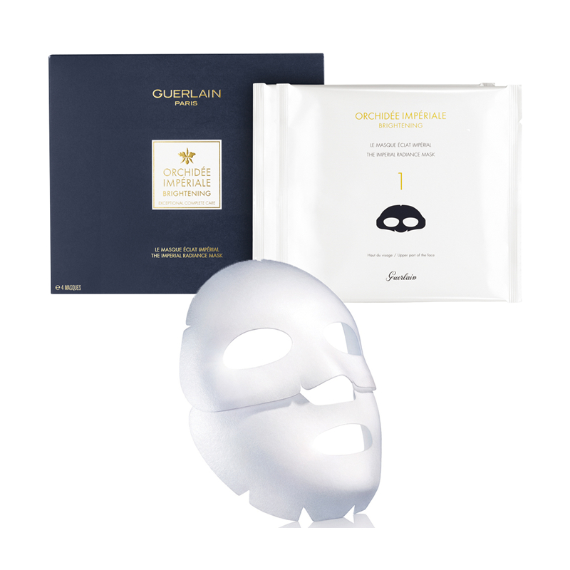 guerlain娇兰御廷兰花卓能焕活光澈密集面膜15.5mlx4片