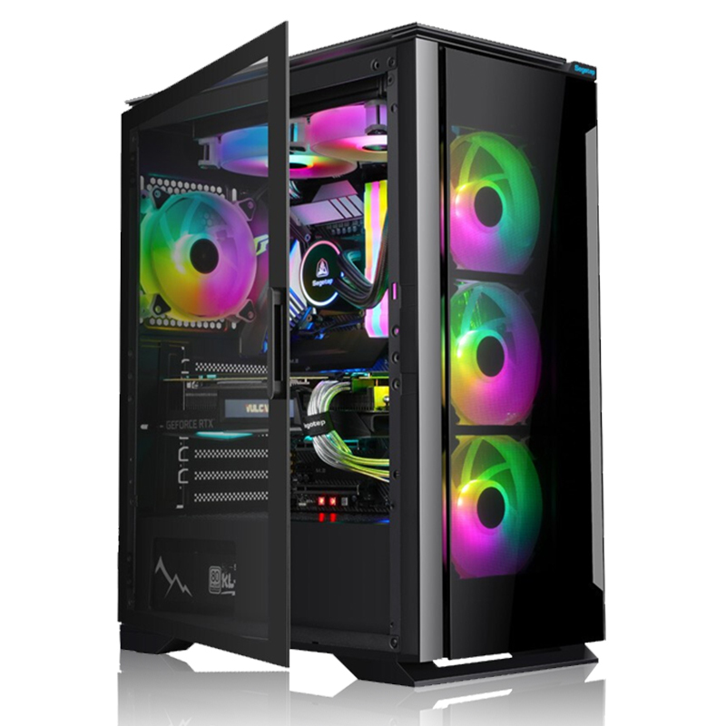 攀升 i5 10400F/30系新品电脑主机DIY台式机赛博朋克高端组装全套GTA主播电竞直播游戏主机台式电脑