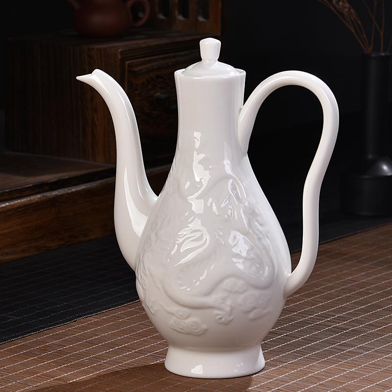 瓷器>日用瓷>酒器>米囹>苏宁放心购创意仿古中式分家用白酒陶瓷酒具