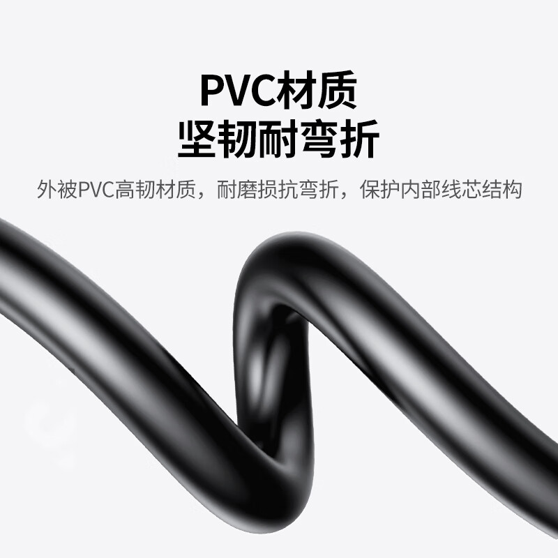 创德网线 成品跳线连接线 机房家装监控综合布线 工程/宽带电脑家用 超五类线CAT5E-1m高清大图