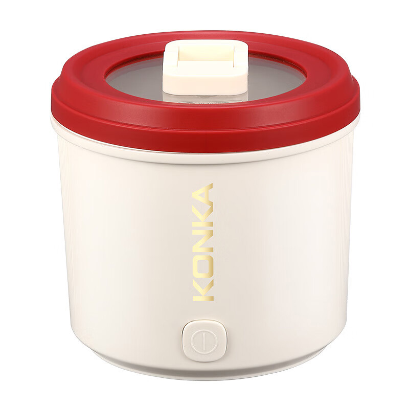 康佳电煮锅0.8L受热均匀多功能不锈钢电煮锅KDZG-0866-M