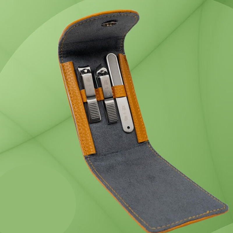 张小泉修甲套装三件套不锈钢弧口美甲剪刀哈灵系列H41343000高清大图