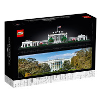 LEGO乐高建筑系列白宫21054 成人收藏18岁+生日礼物 玩具积木