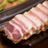 [中华特色]六安馆 牧鹅招牌五花咸肉腊肉400g 风干土猪肉腌制非烟熏安徽上海咸肉 腊味制品