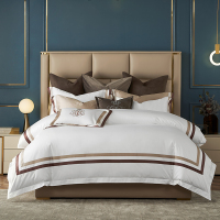 新品100支长绒棉纯棉四件套高档全棉新疆棉春秋床上被套床单床品-达拉斯加四件套