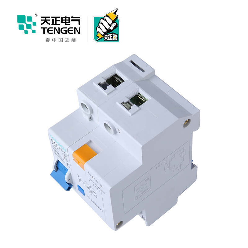 天正电气 DZ47LE-63 1P+N 50mA 热磁式 230VAC 01070020446 微型漏电保护断路器