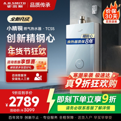 史密斯佳尼特燃气热水器JSQ31-TCS5