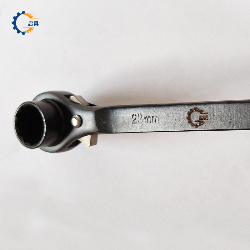 启具尖尾棘轮扳手36*41mm/把高清大图