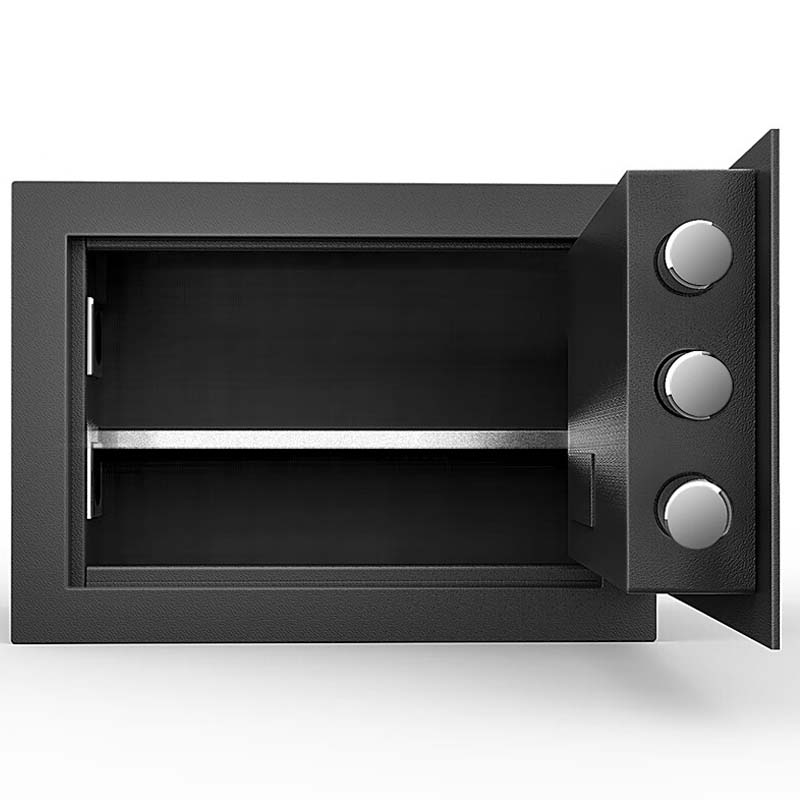 得力(deli) 92620电子密码保管箱H250(黑色)(台)高清大图