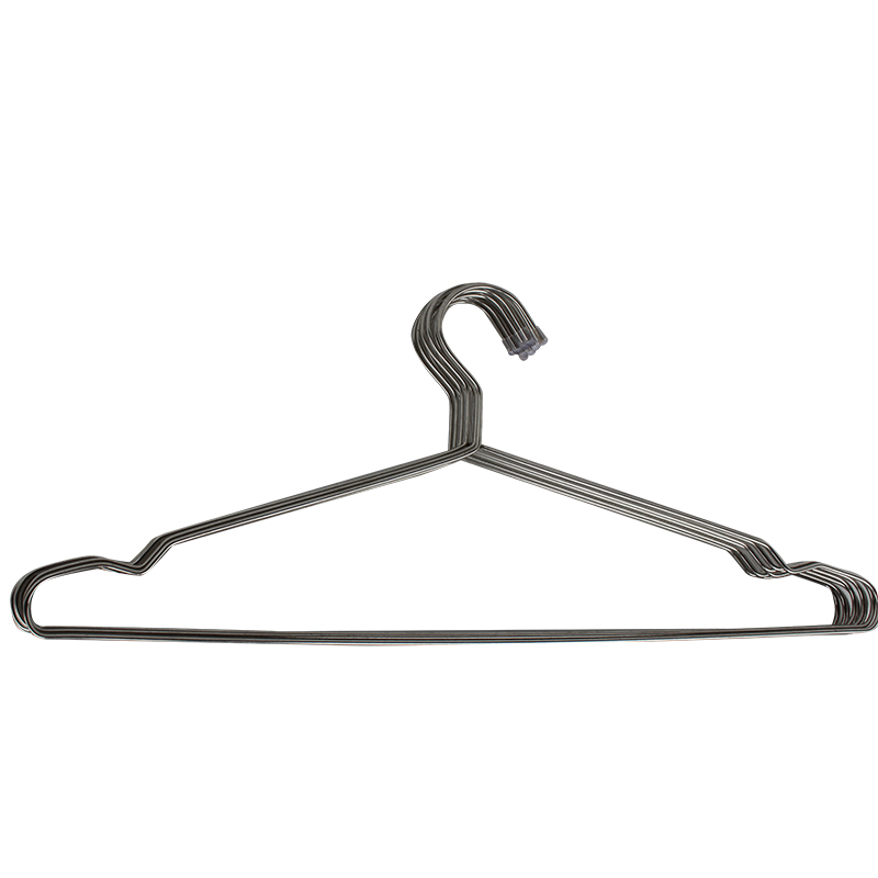 金迪乐晾衣架子不锈钢衣挂子高清大图