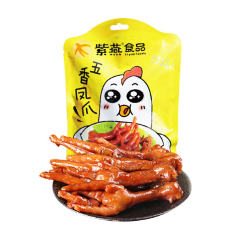 紫燕五香凤爪(真空82g)