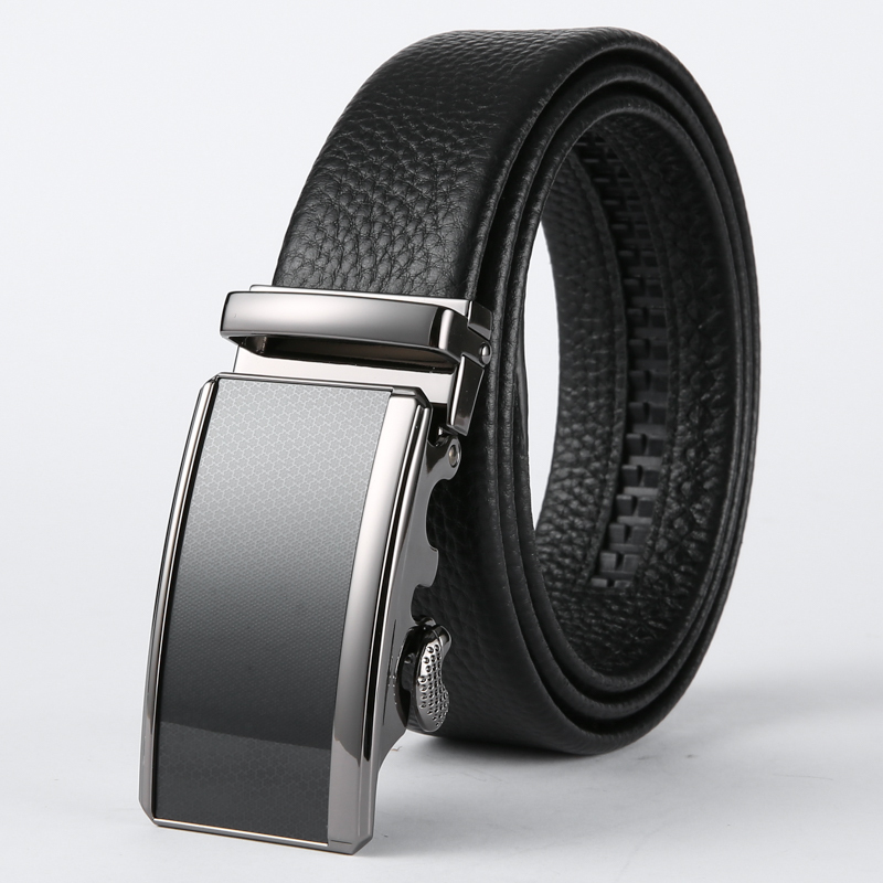 盛世尼曼头层无头皮带男士皮扣针扣青年腰带不带头无扣裤带身