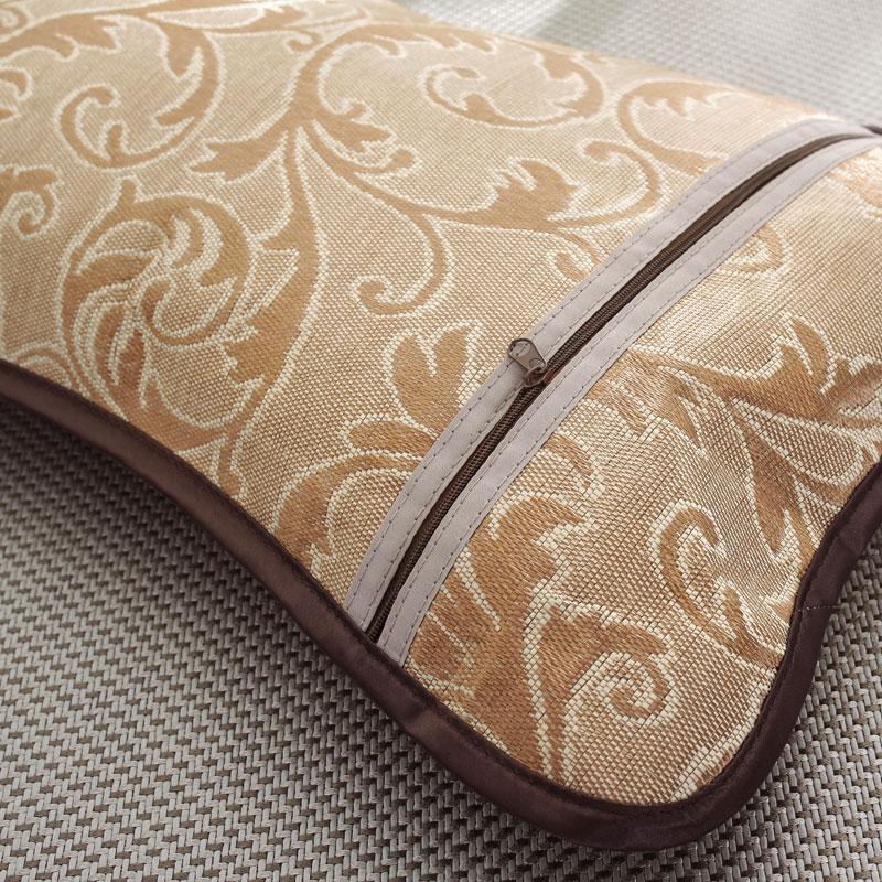 美帮汇凉席枕头颈椎枕麻将夏天竹枕头凉爽枕枕成人学生茶叶夏季凉枕高清大图