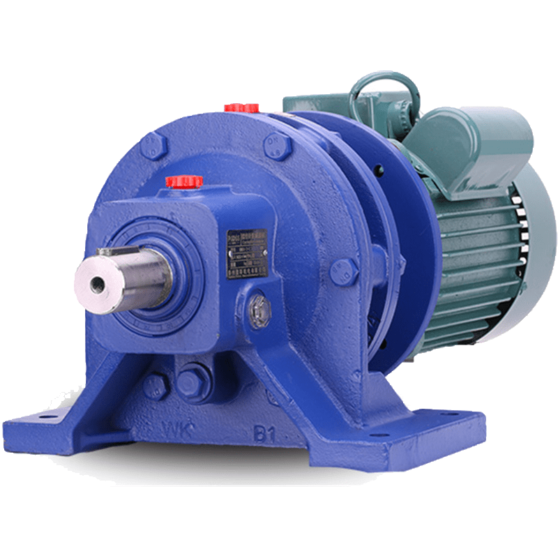 摆线针轮减速机单相220v行星降速提升搅拌机理线家铜芯低速电机