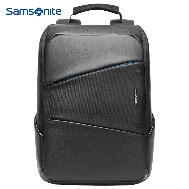 新秀丽双肩包电脑包男士商务背包旅行包 samsonite苹果华为电脑包15.6英寸BP4