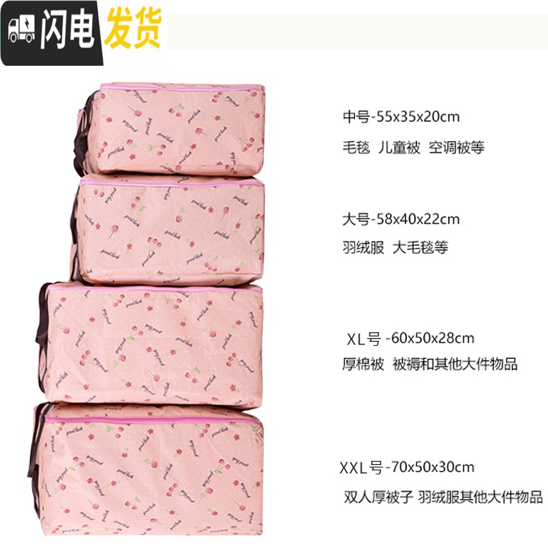 三维工匠搬家加厚牛津布棉被子收纳袋子箱包特大号放衣物整理幼儿园装衣服收纳箱收纳箱高清大图