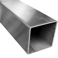 FPBQ 不锈钢方管304材质方管防锈钢材 一米价 银色 40*40*3.0mm