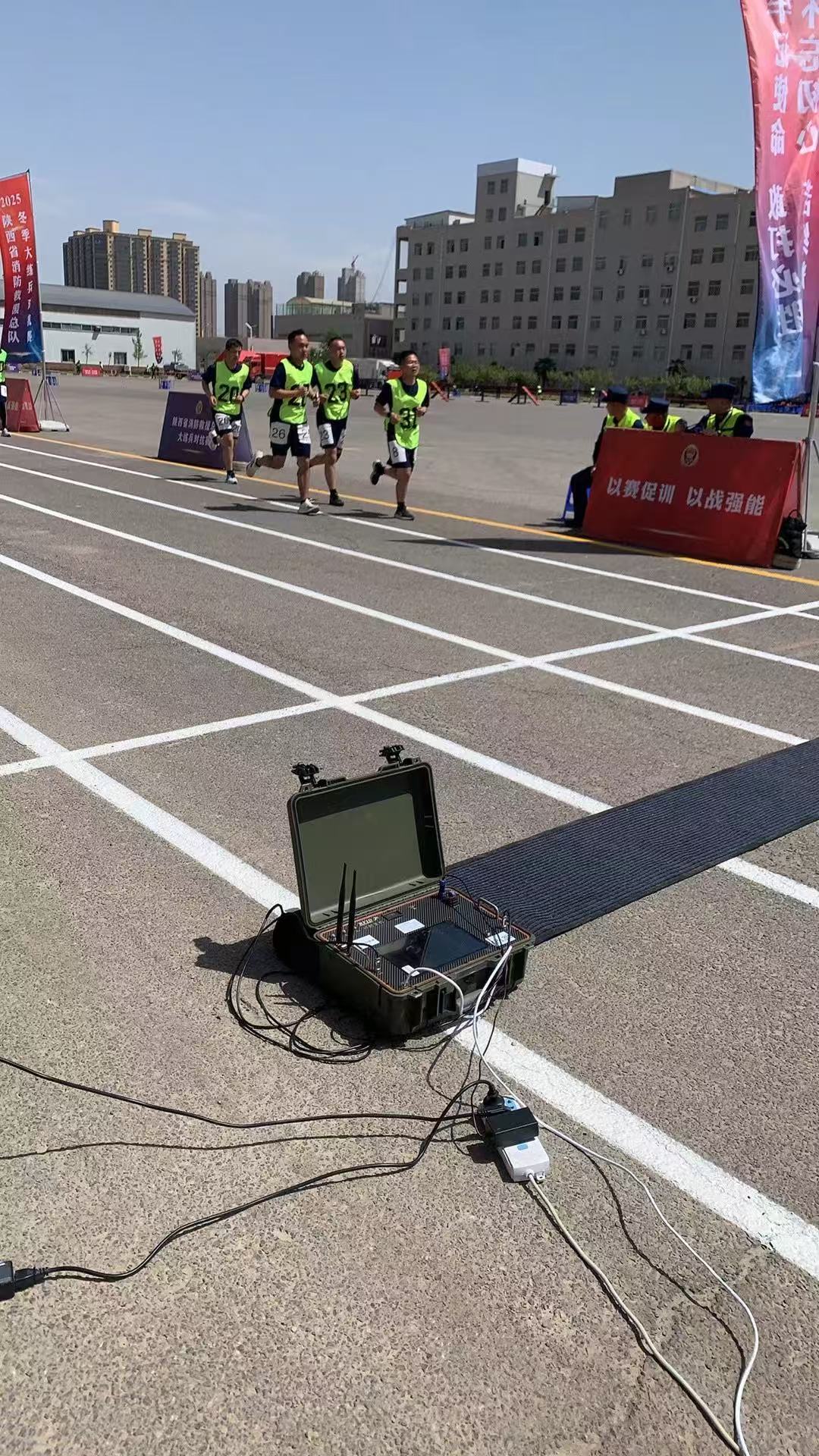 HSJYZN3000米中长跑测试仪3公里 考核系统跑步计时计圈器 体能训练考核系统 跑步考评手环高清大图