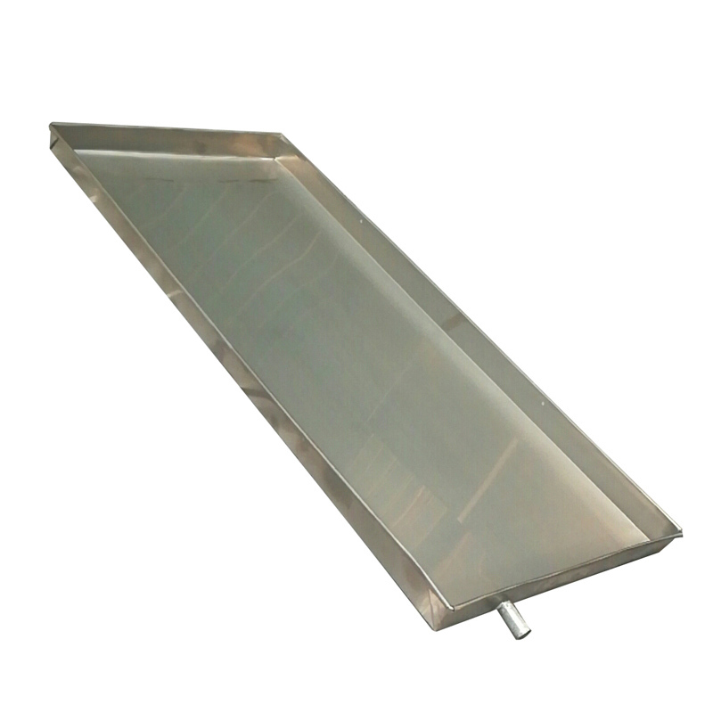 帮客材配 安居士 3P不锈钢接水盘（手工）20个/箱 整箱销售 送货上门 银色高清大图