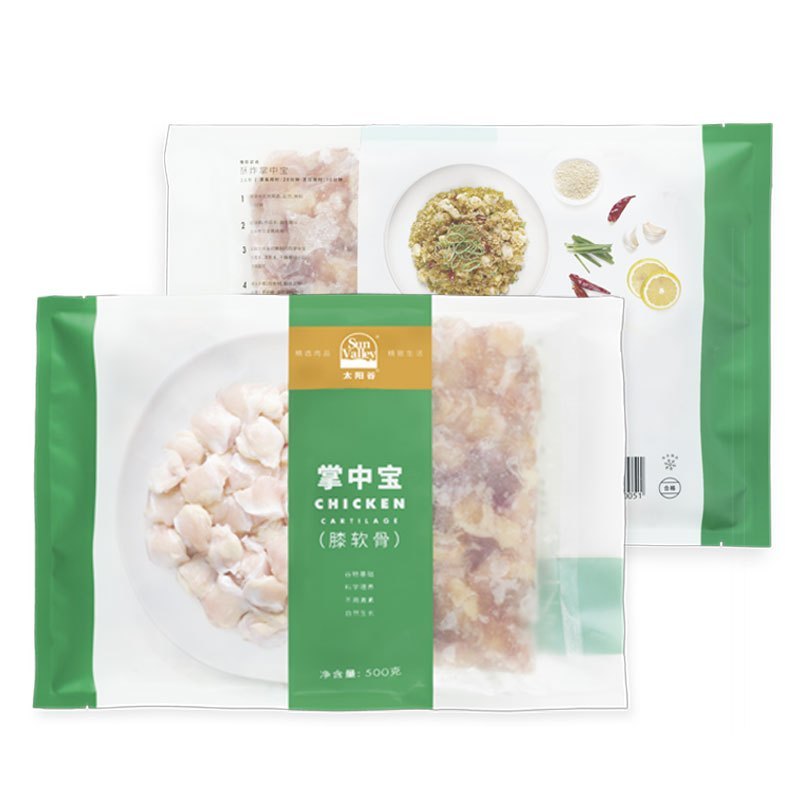 太阳谷 冷冻掌中宝500g(菜场)高清大图