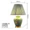 苏宁放心购 美式陶瓷台灯卧室床头灯家用温馨房间台灯欧式床头柜装饰婚房全铜