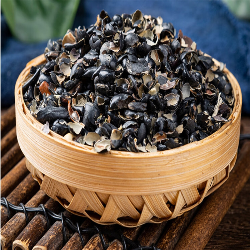 甄选黑豆皮100克正品干货豆皮黑豆皮绿芯乌豆衣黑豆壳9260高清大图
