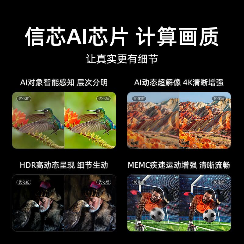 海信电视85E5N Pro 85英寸 Mini LED电视机液晶家用 家电补贴换新图片