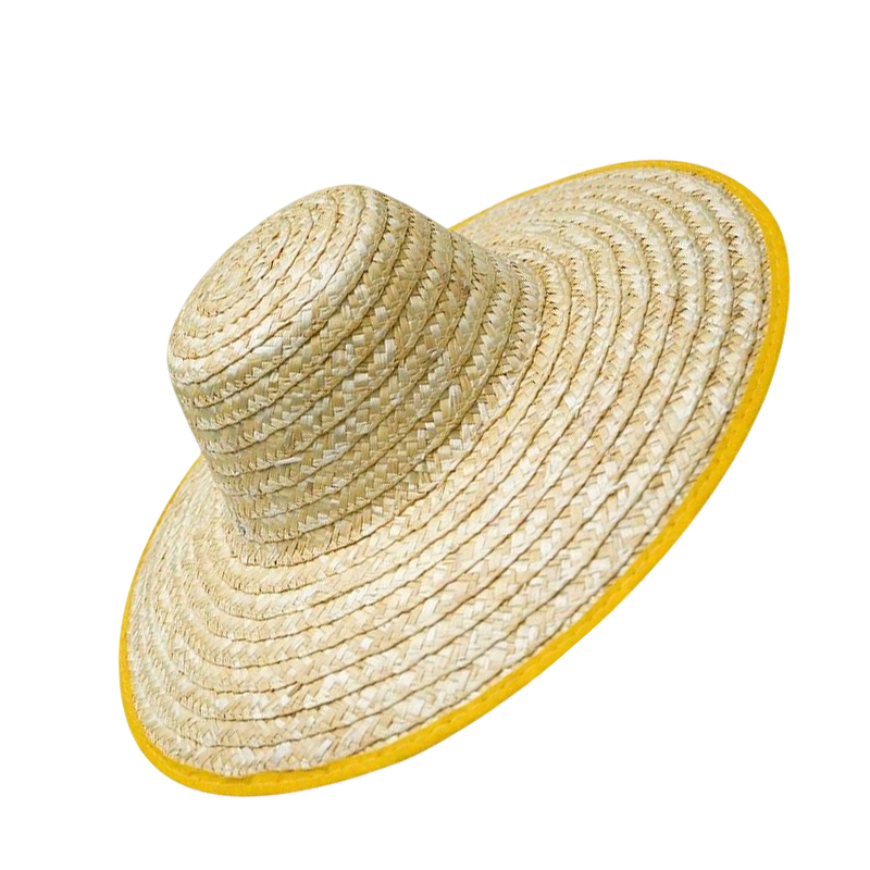鸽护 草帽 包边42cm 个高清大图