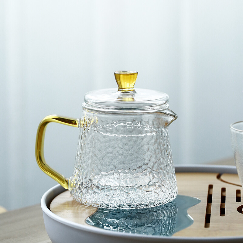 苏氏陶瓷(SUSHI CERAMICS) J0271 玻璃干泡组(玻璃壶品茗杯干泡盘) 6件套 (单位:套)高清大图