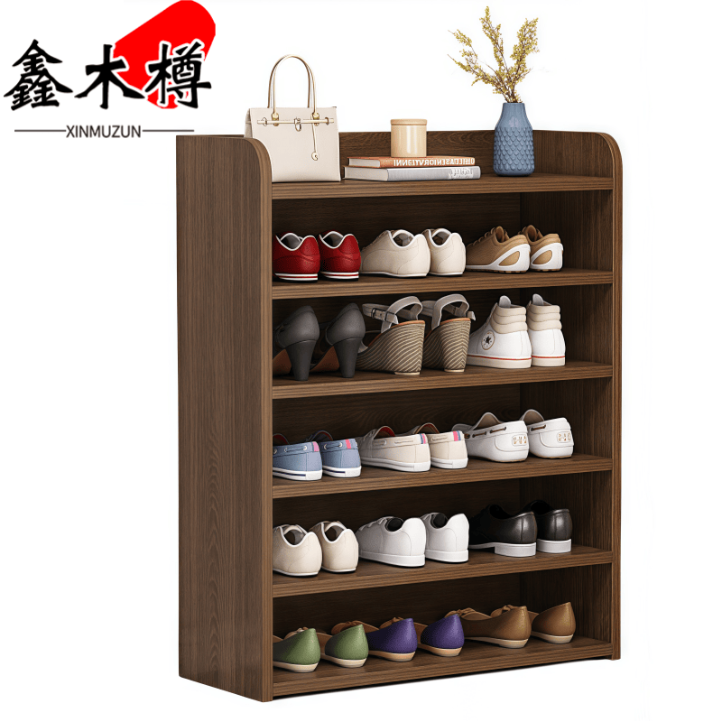鑫木樽鞋柜60*29*94cm个高清大图