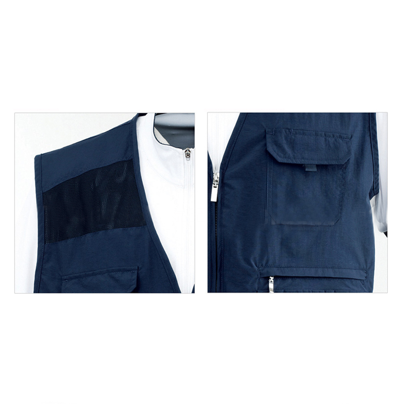 马甲工作服可定制多袋多功能反光工作服Badcrystal/晶至603