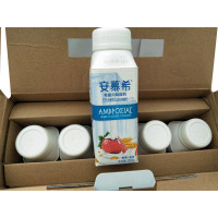 伊利安慕希酸奶安慕希200g*10盒一箱 草莓酸奶19年11月产草莓燕麦味10瓶