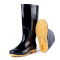 猎邺 高筒雨鞋雨靴水靴 防滑耐磨雨鞋男士 防汛劳保胶鞋 高筒水鞋 38