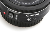 佳能(Canon) EF 40mm f/2.8 STM 佳能卡口 52mm口径 标准定焦镜头