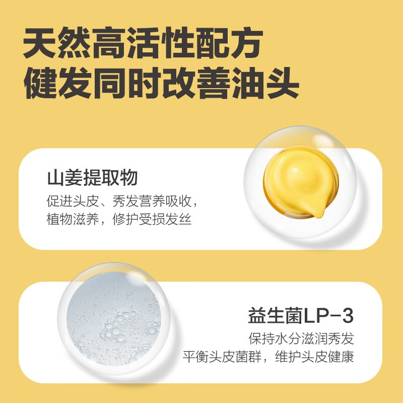 柏缇pote 山姜洗发露洗发水 650ml高清大图