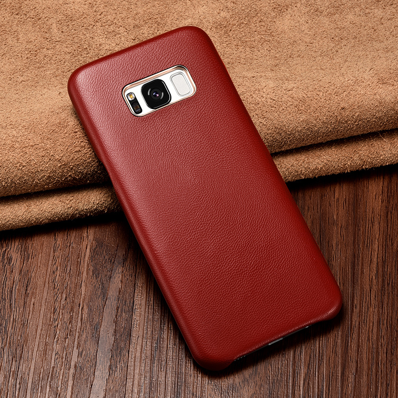 三星s8手机壳真皮套s8plus奢华保护壳s8商务简约羊皮套男三星s8plus