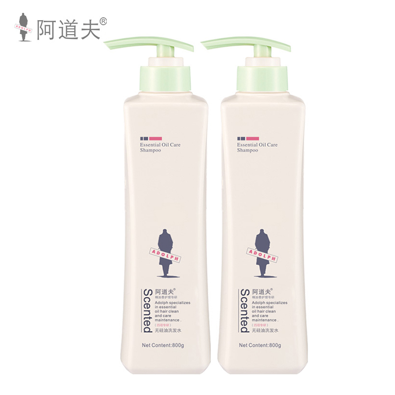 阿道夫 无硅油洗发水(四项专研)800gx2
