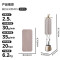 美的(Midea)[10档熨烫模式]挂烫机家用双杆手持熨烫机蒸汽电熨斗挂烫机2.5升大水箱YGD20P5