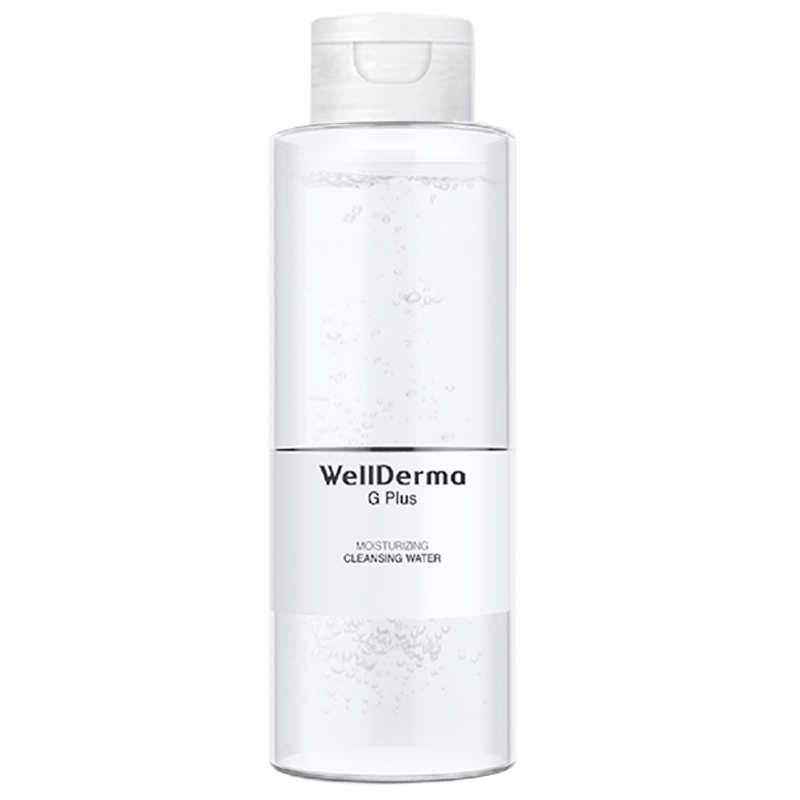 WellDerma梦蜗透润卸妆水500ml 温和舒适 深层清洁 眼唇彩妆轻松可卸 无刺激