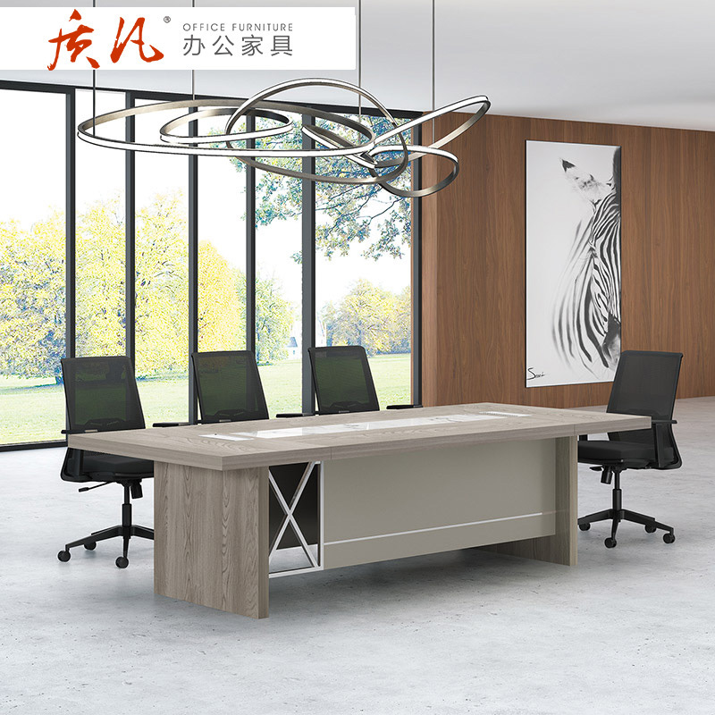 质凡会议桌大型办公桌开会桌子