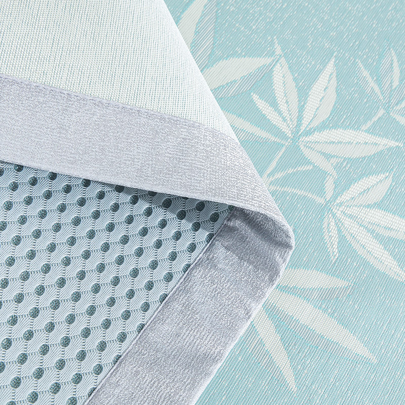 罗莱 11TGZL0129 仲夏夜梦透气冰丝席三件套绿色180*200cm高清大图